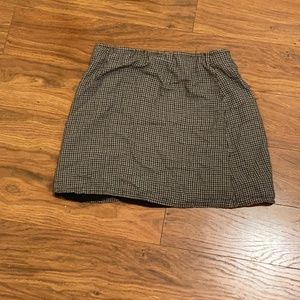 American Eagle Checkered Mini Skirt